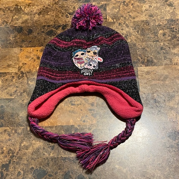 L.O.L. Surprise! Other - ❄️ L.O.L. Surprise! Pink and Black Kids Hat